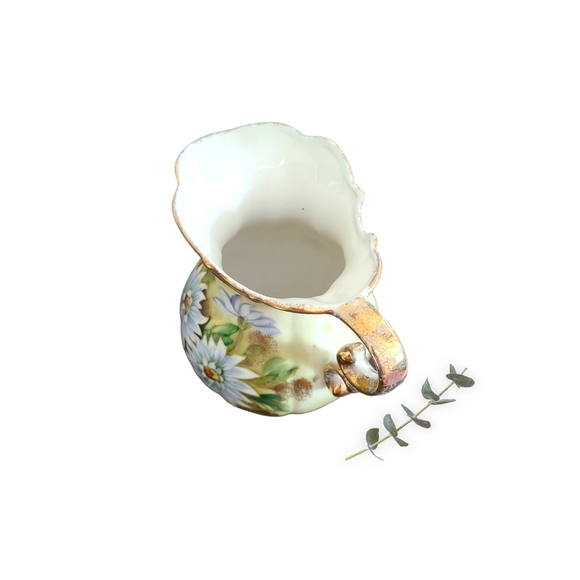 Vintage Arnart 5th Ave Hand Painted Floral Pitcher - Picture 2 of 5